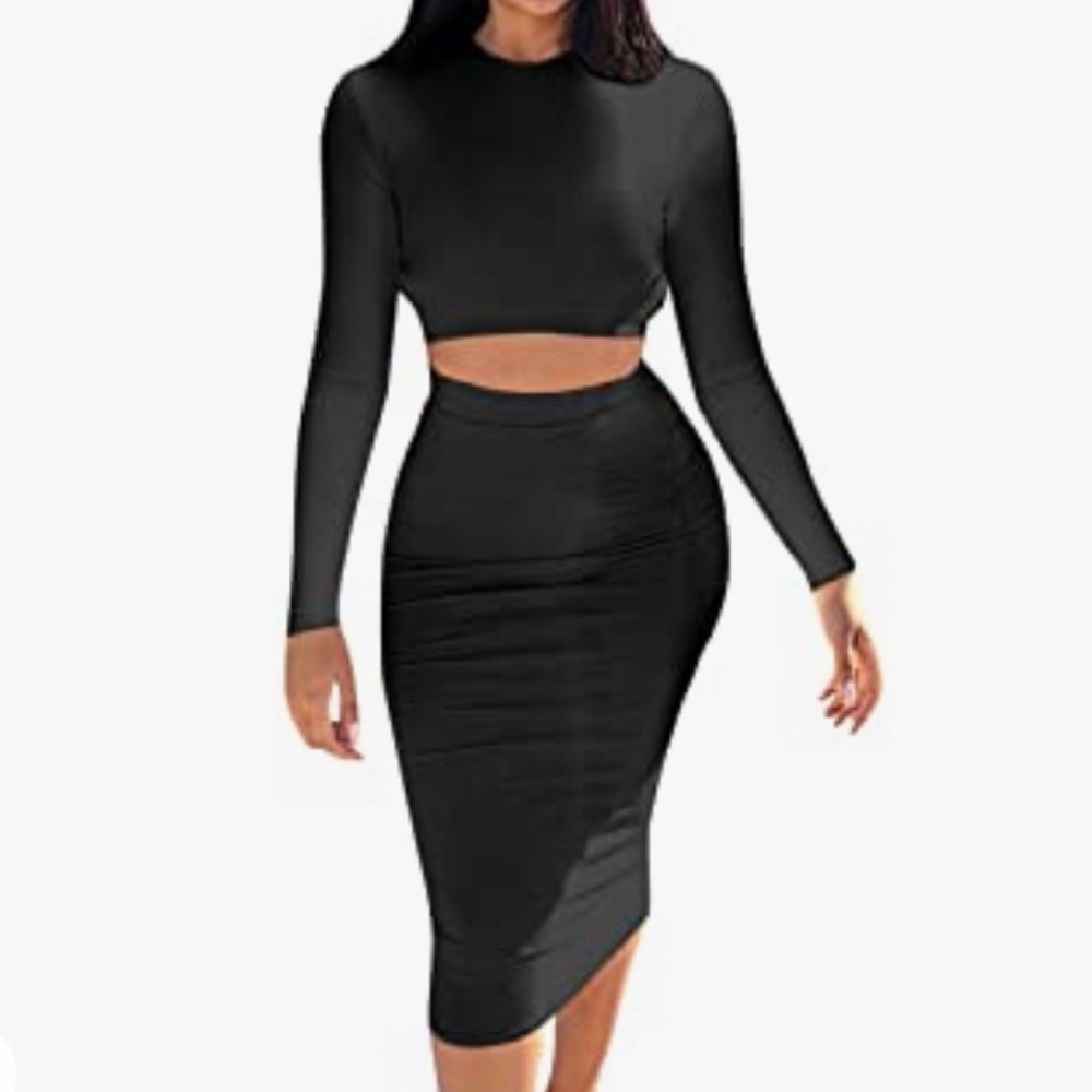 2 piece set from Amazon. Size small. Brand new